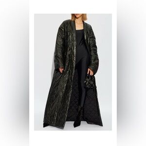 Balenciaga Black Quilted Trench Coat! Wanted! Would love to purchase in XS or S